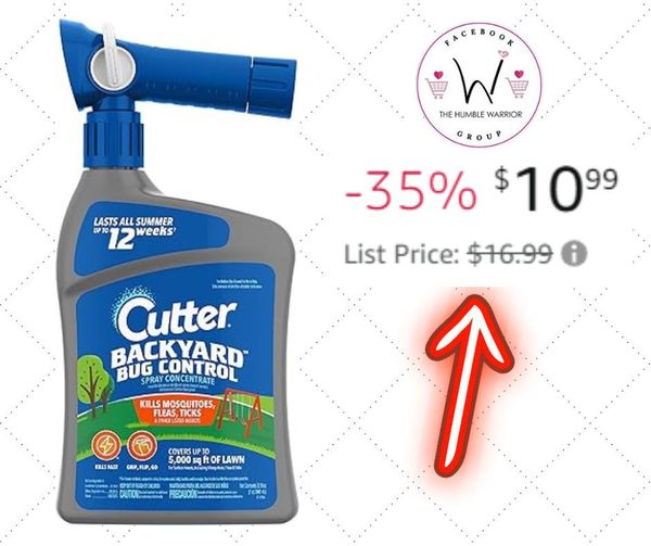 Cutter Backyard Bug Control Spray Concentrate