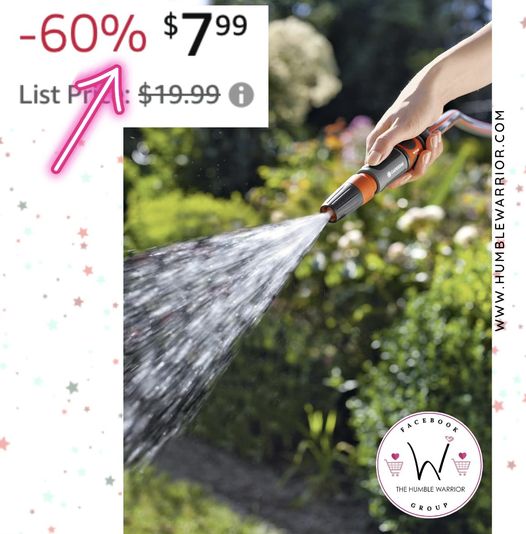 GARDENA Frost Proof 2-in-1 Fully Adjustable Nozzle