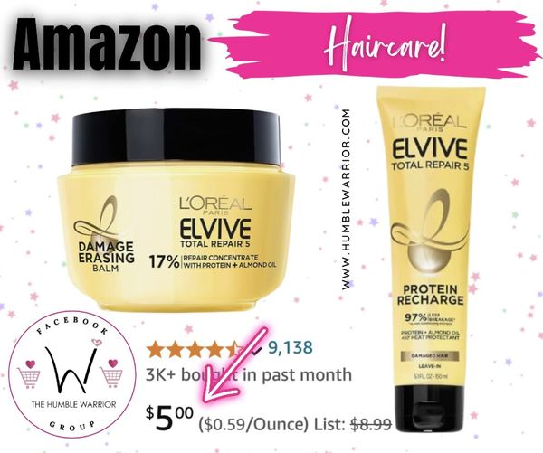 L’Oreal Paris Elvive Total Repair 5 Protein Recharge Leave In Conditioner
