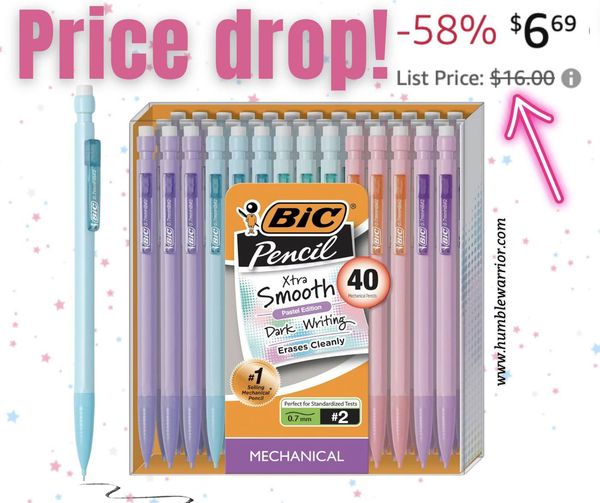 Pastel Mechanical Pencils