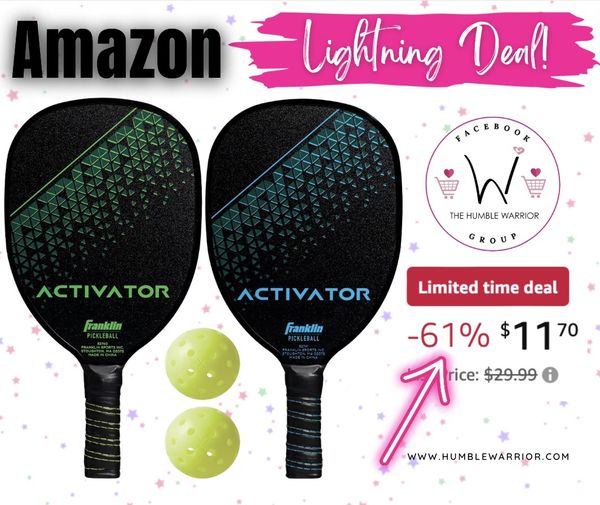 Pickleball Paddle and Ball Set.