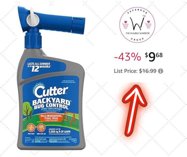 Cutter Backyard Bug Control Spray Concentrate