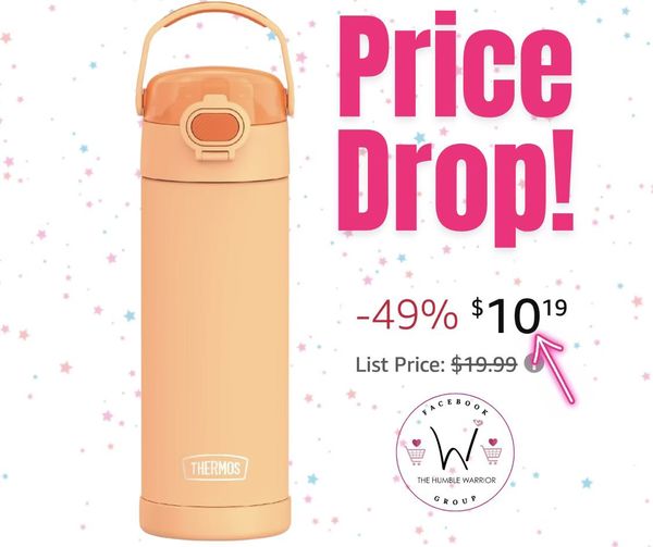 Thermos 16oz Funtainer insulated water bottle