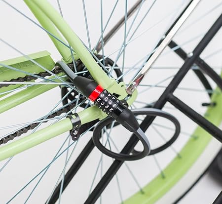6′ Cable Combo Lock for Bikes