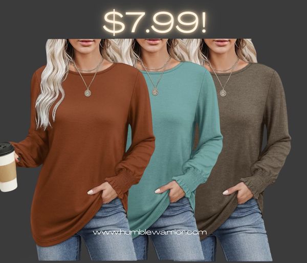 adorable top with the smocked wrists