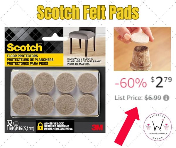 Scotch Felt Pads