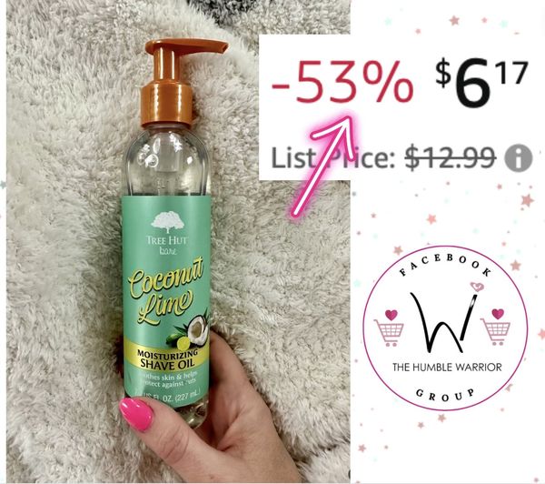Tree Hut bare Moisturizing Shave Oil
