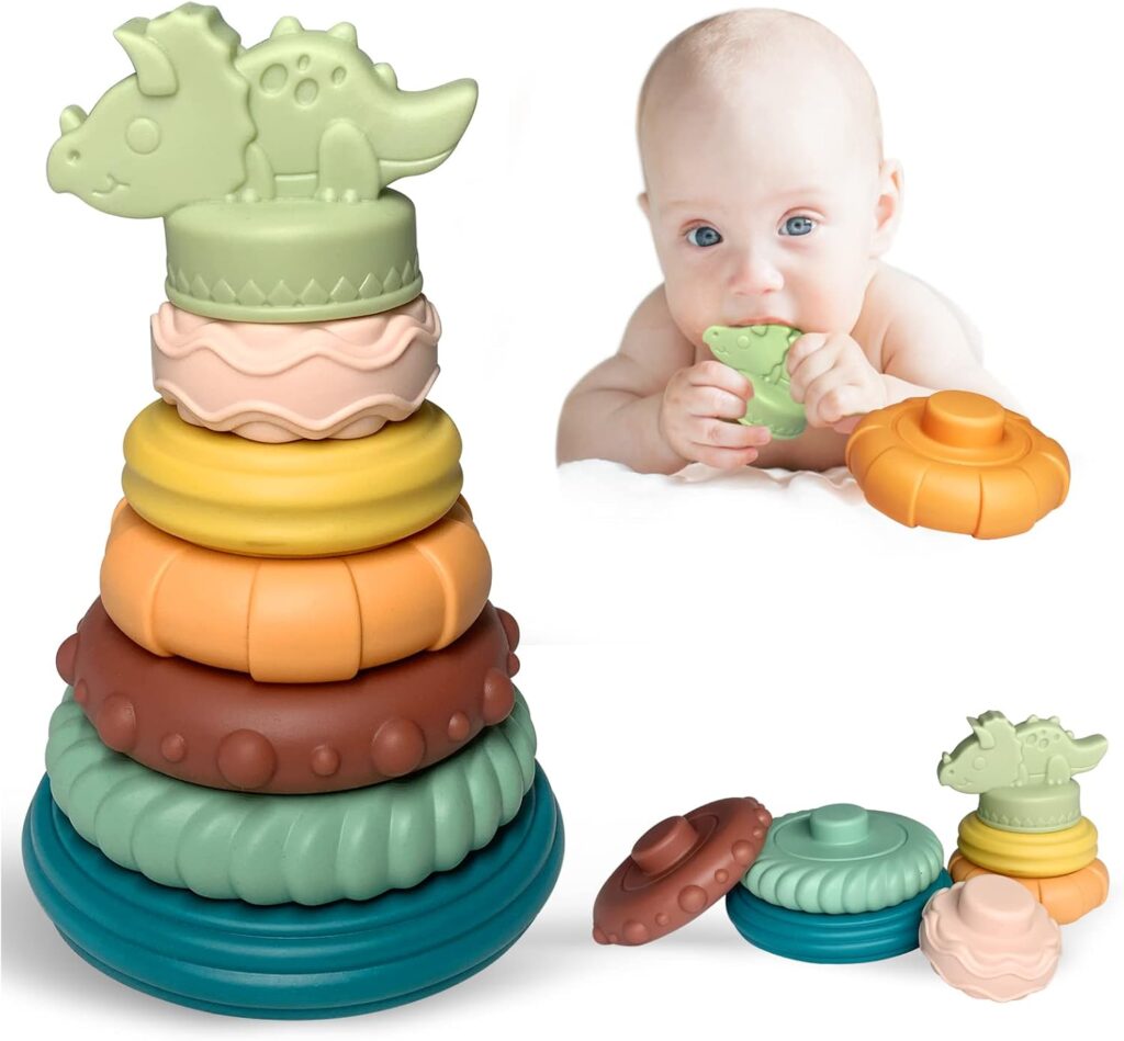 ADORABLE Dino Stacker!!
