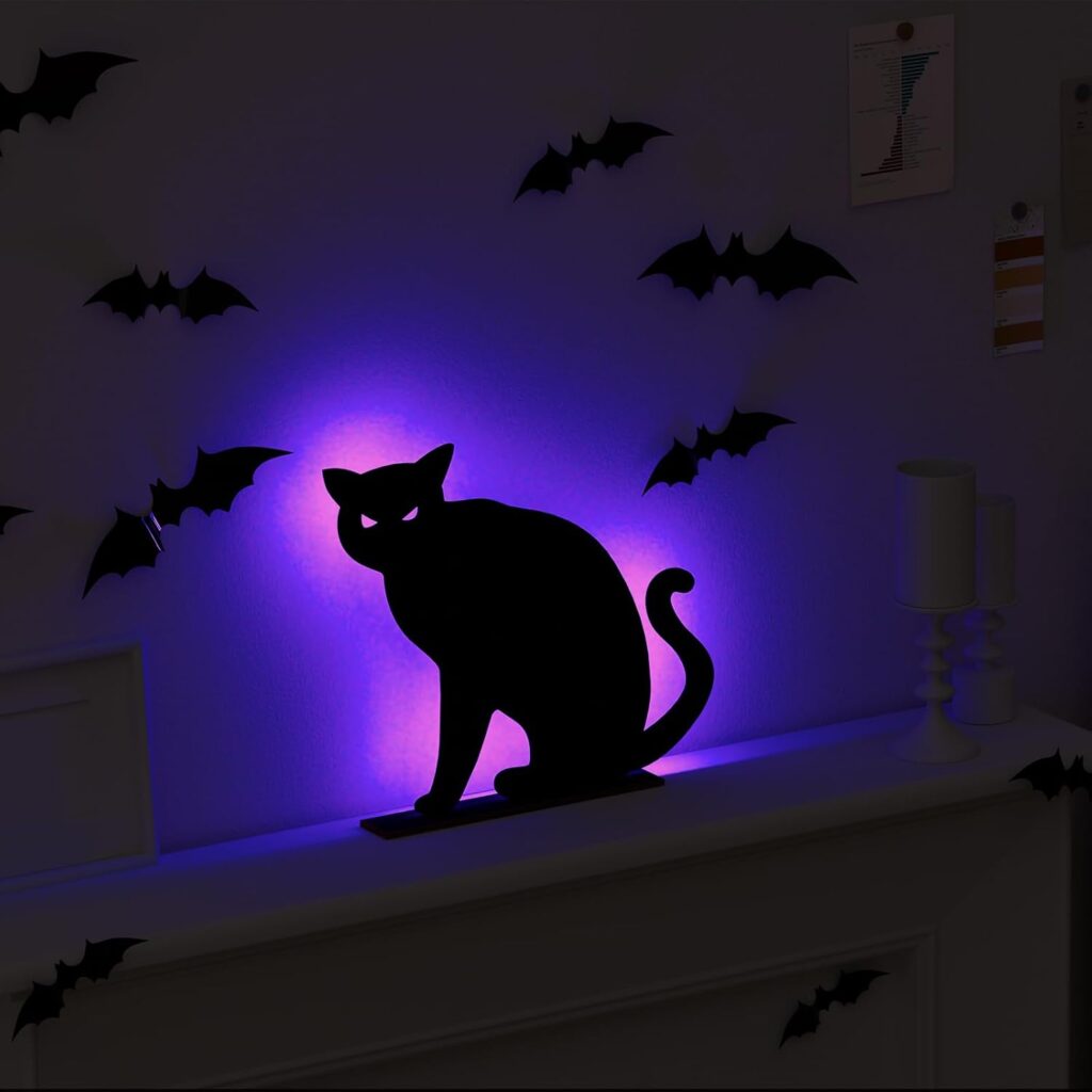 Spooky Wooden Cat!