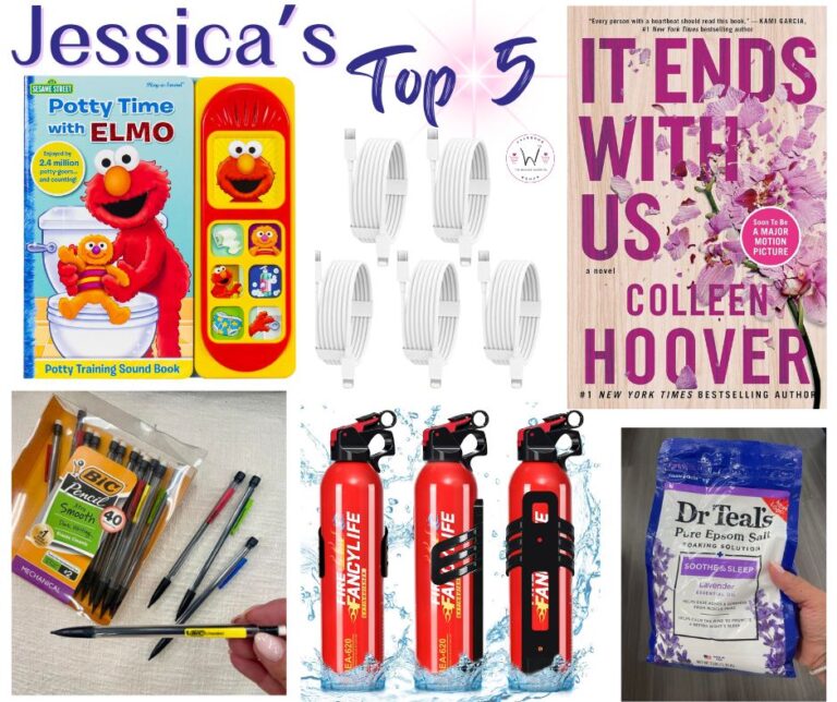 Jessica’s Top 5 Best Sellers