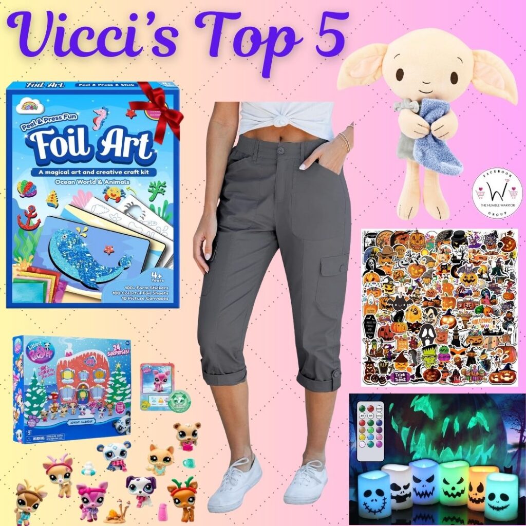 Vicci’s Top 5!!