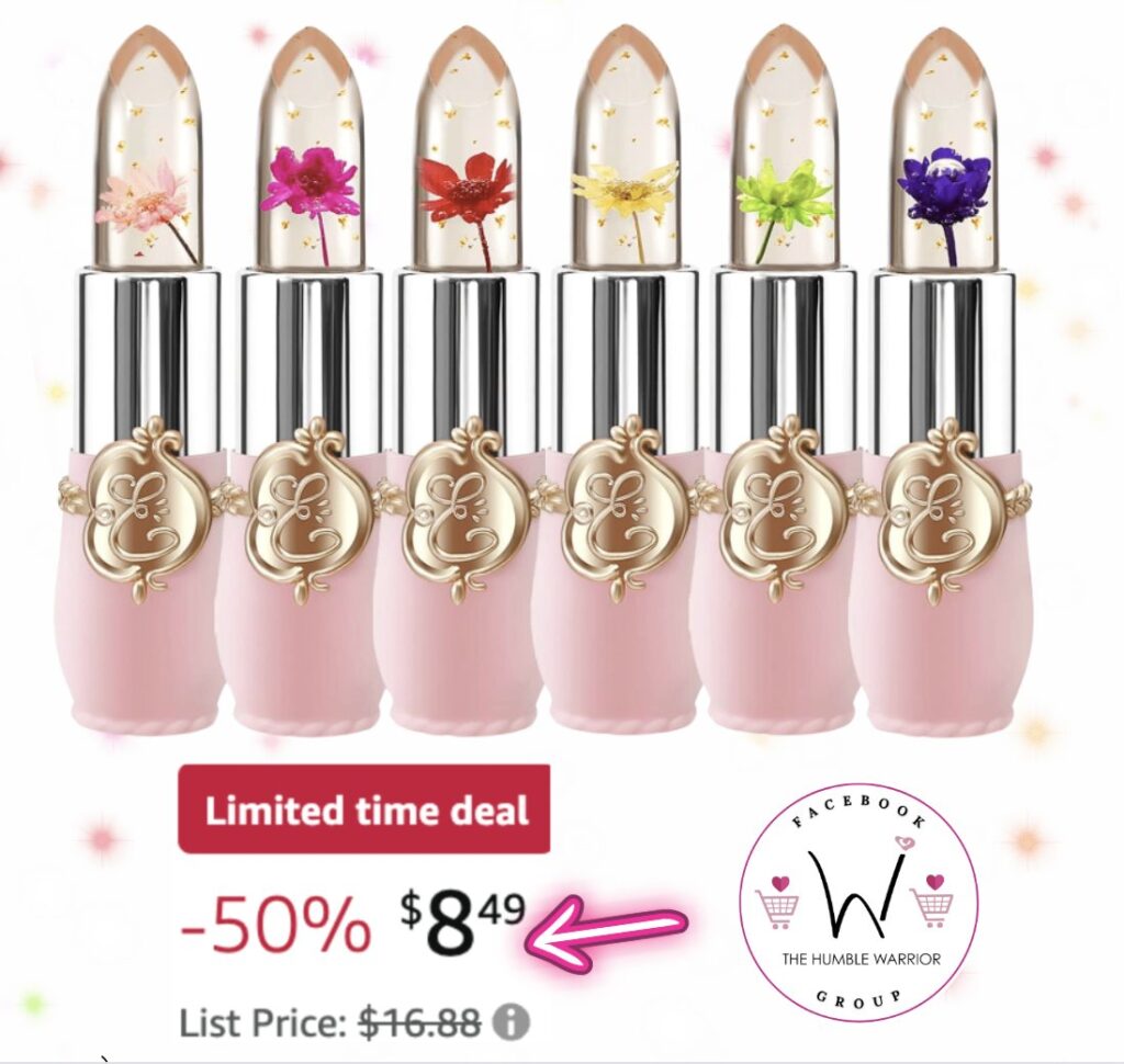 6-pack of Magic Color Change Lip Gloss!