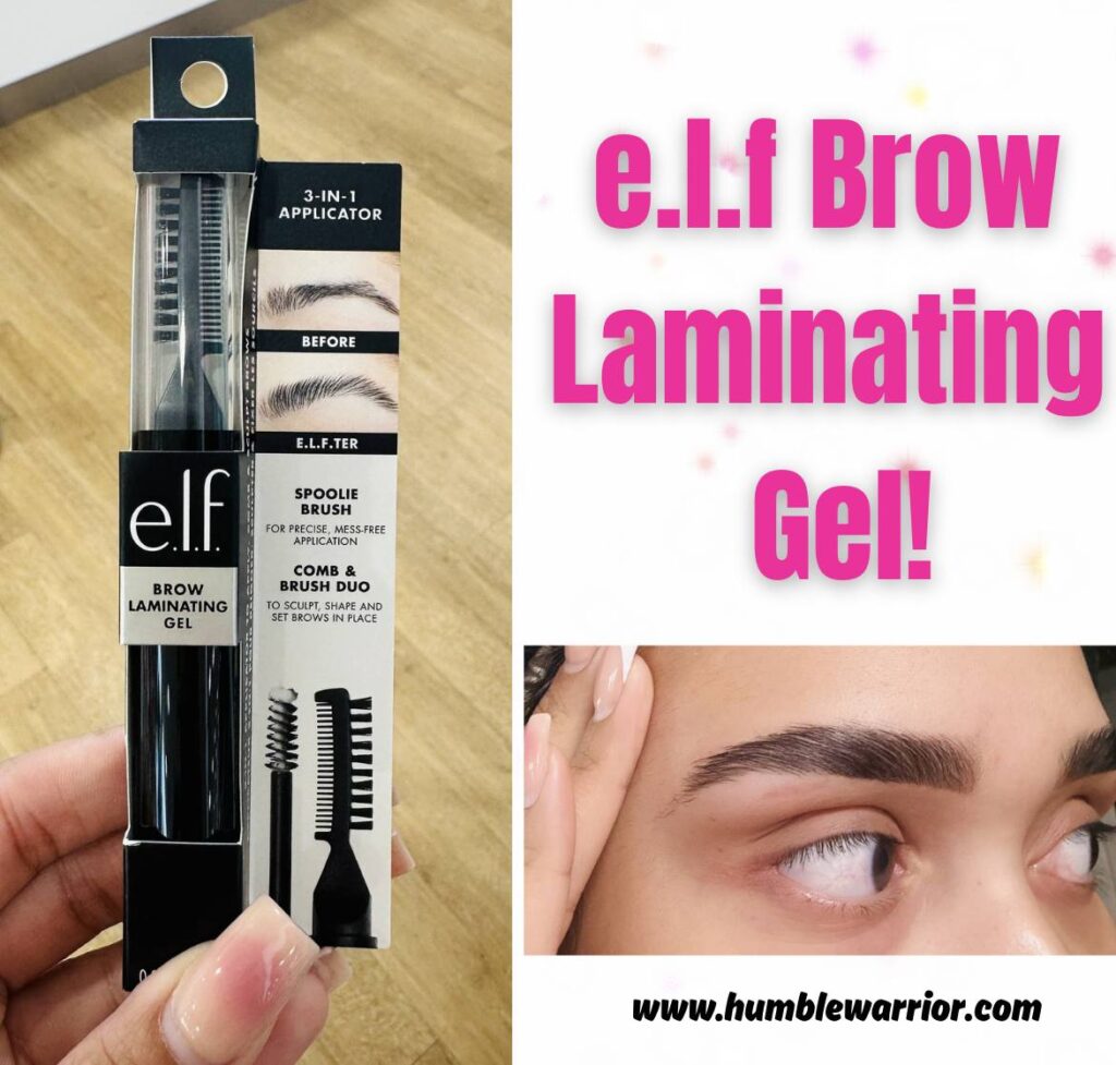 The e.l.f. Brow Laminating Gel!