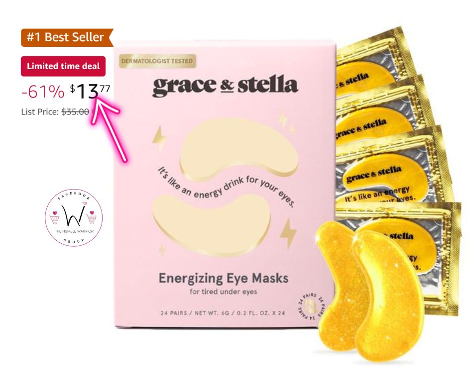 grace & stella Under Eye Masks – 24 pack