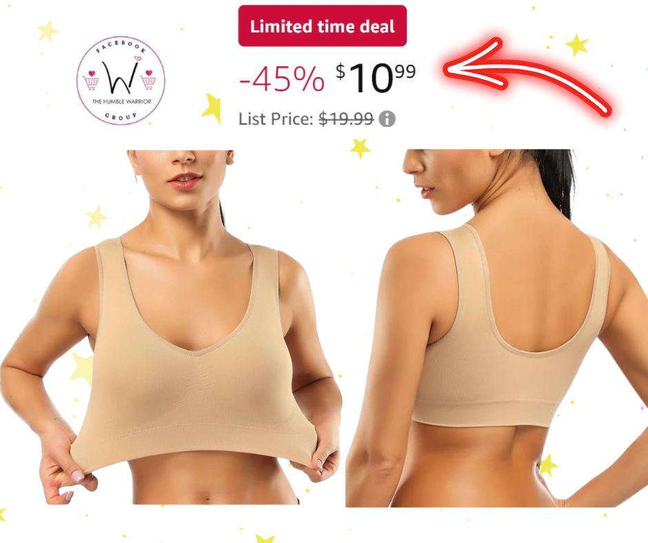 BESTENA Sports Wireless Seamless Nude Bra!