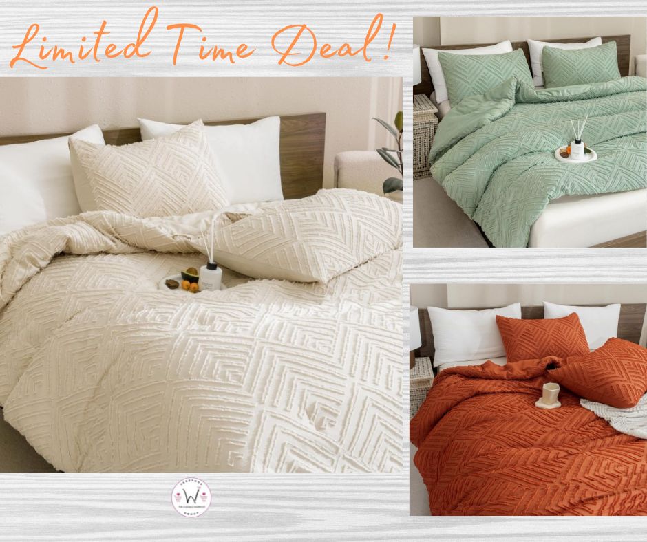 All Season Boho Bedding Comforter Set!