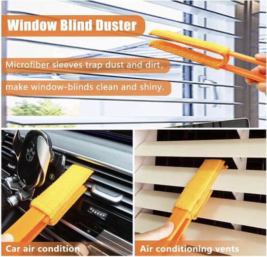 4 Pack Blinds Duster