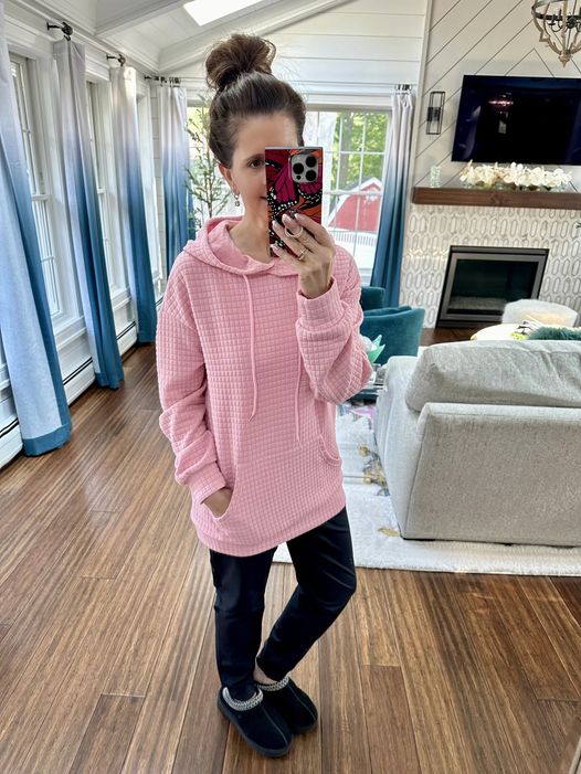 quilted SHEWIN hoodie