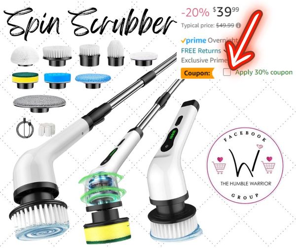 Electric Spin Scrubber