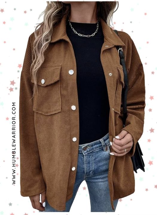 Astylish shacket