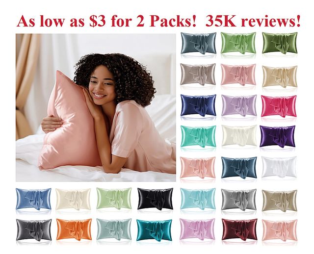 satin BEDELITE pillowcases