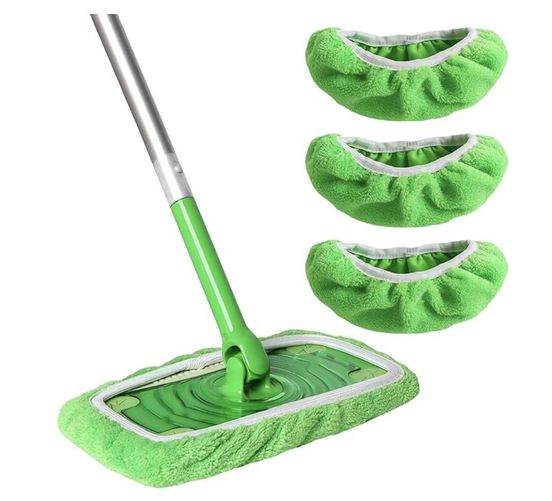 fleece floor mop covers