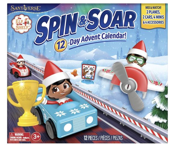 Elf on the Shelf Spin & Soar Christmas Countdown