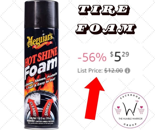 Meguiar’s Hot Shine Tire Foam