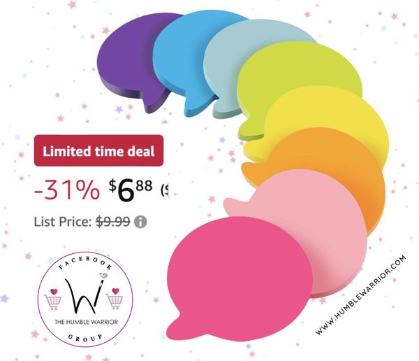 bubble sticky notes