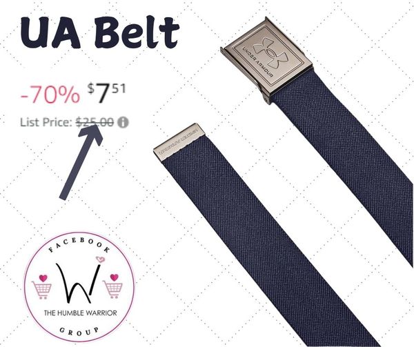 Under Armour Men’s Stretch Webbing Belt