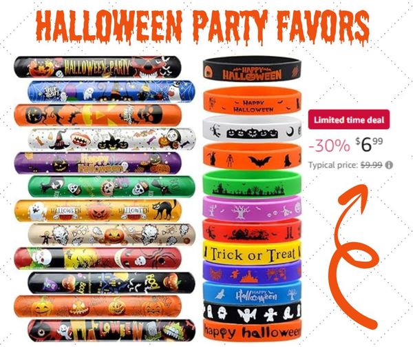 Halloween Slap Bracelets