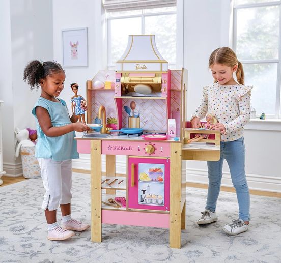 KidKraft Cook with Barbie™ Wooden Play Kitchen