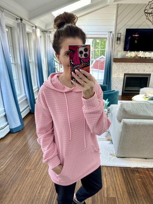 quilted SHEWIN hoodie