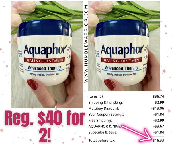 Aquaphor Advanced Therapy Skin Protectant