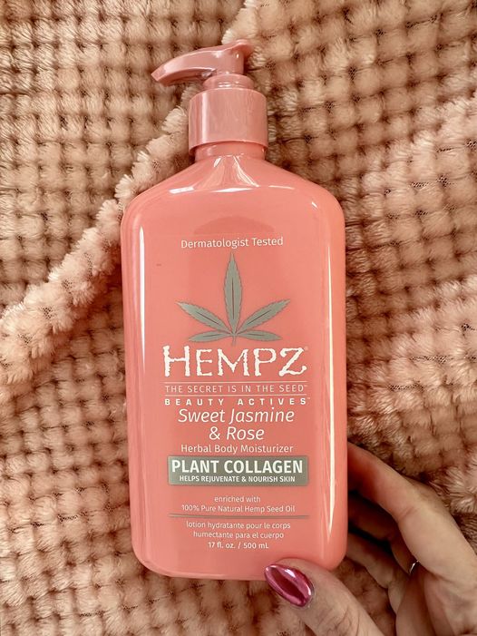 HEMPZ Sweet Jasmine & Rose Body & Face Moisturizer