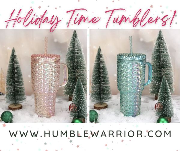 Holiday Day time tumblers