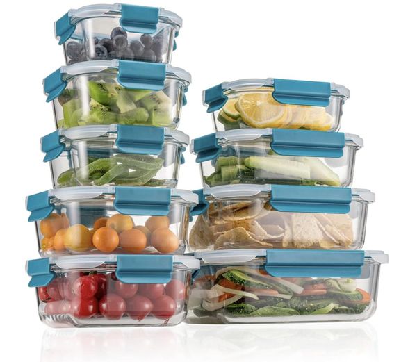 Borosilicate glass food containers