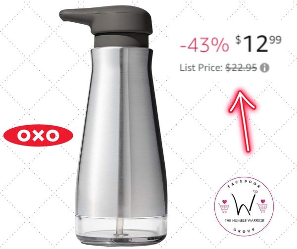 OXO Good Grips Stainless Steel Soap Dispenser