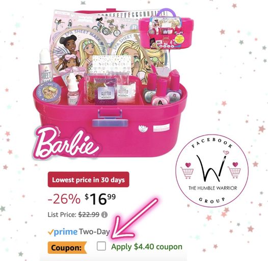 Barbie Cosmetic Case