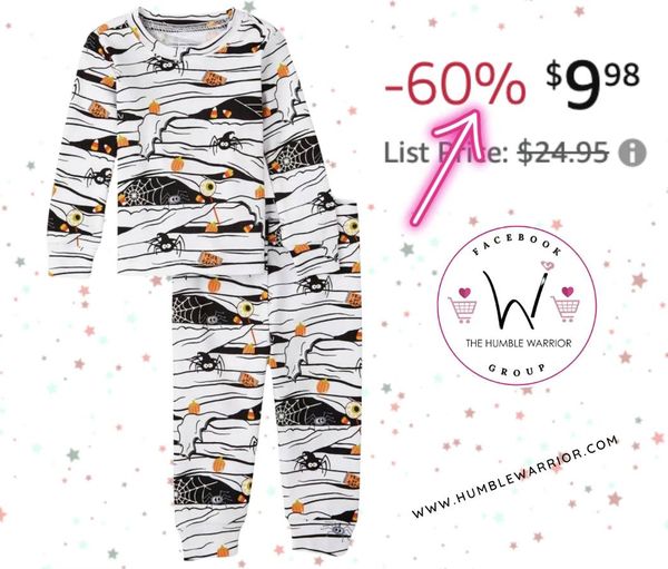 Children’s Place Halloween pajamas
