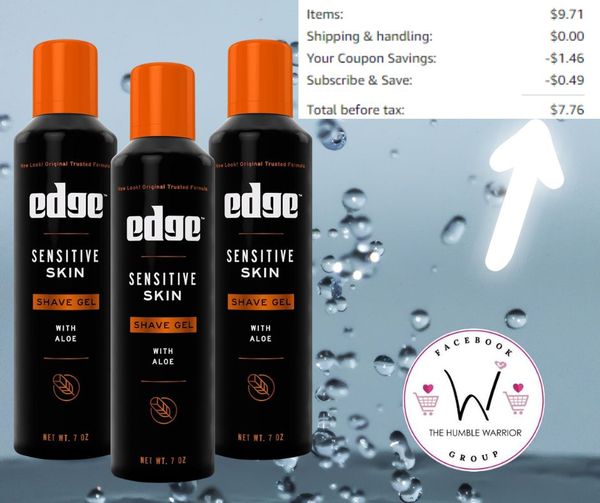 Edge Shaving Gel for Men,