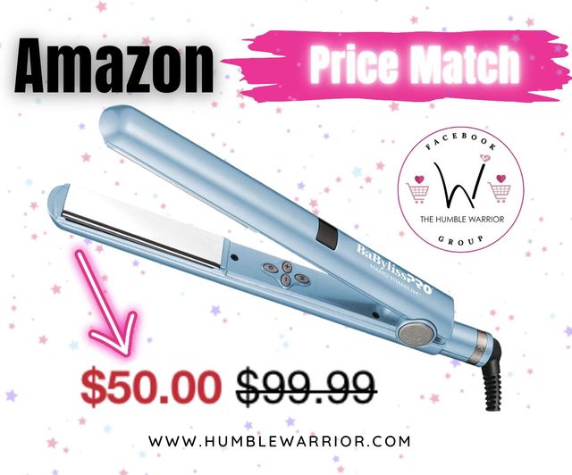 Babybliss Pro Nano Titanium 1” Digital Straightener