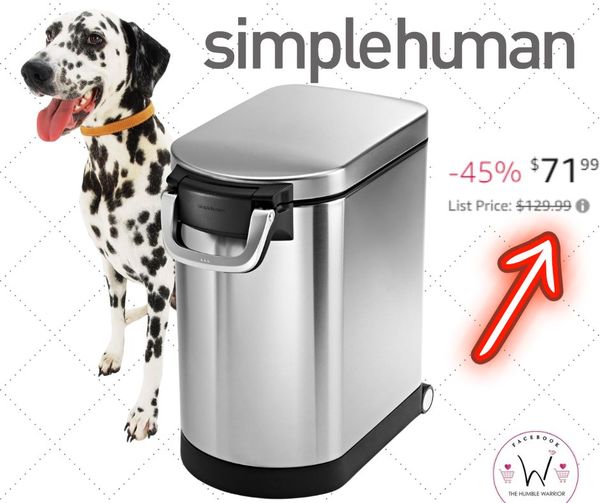 Stainless Steel Pet Food Storage Container