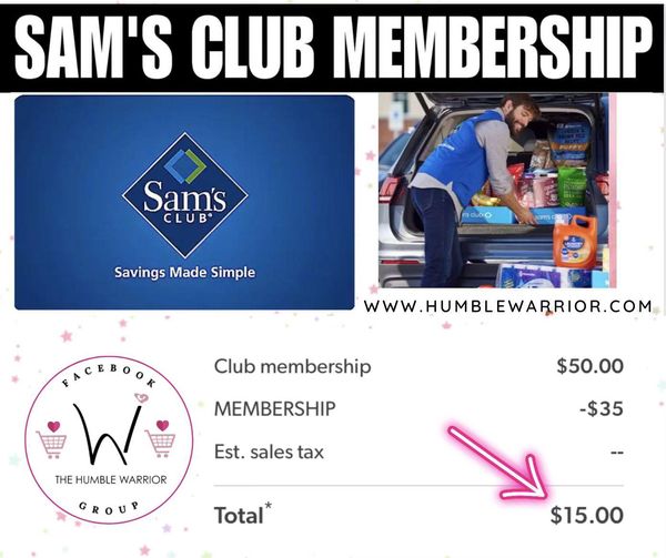 promo for a Sam’s Club