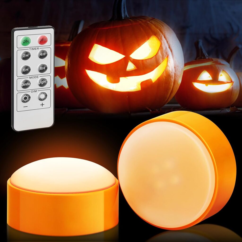 Battery Operated Pumpkin Lights!