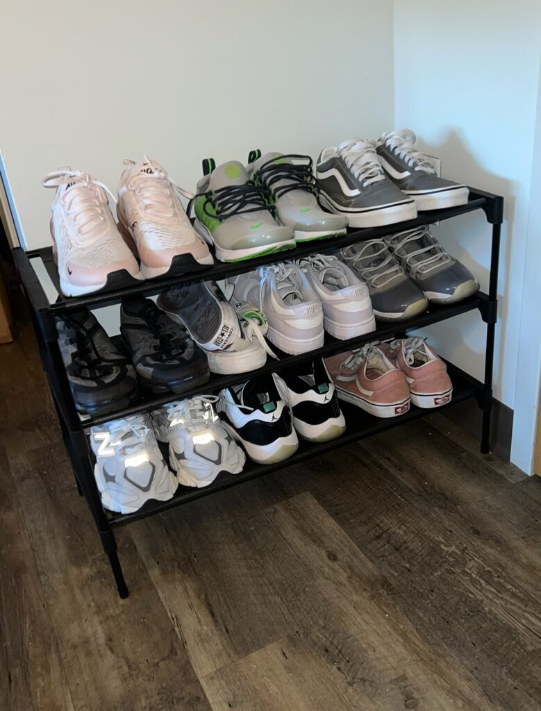 3-Tier Shoe Rack!