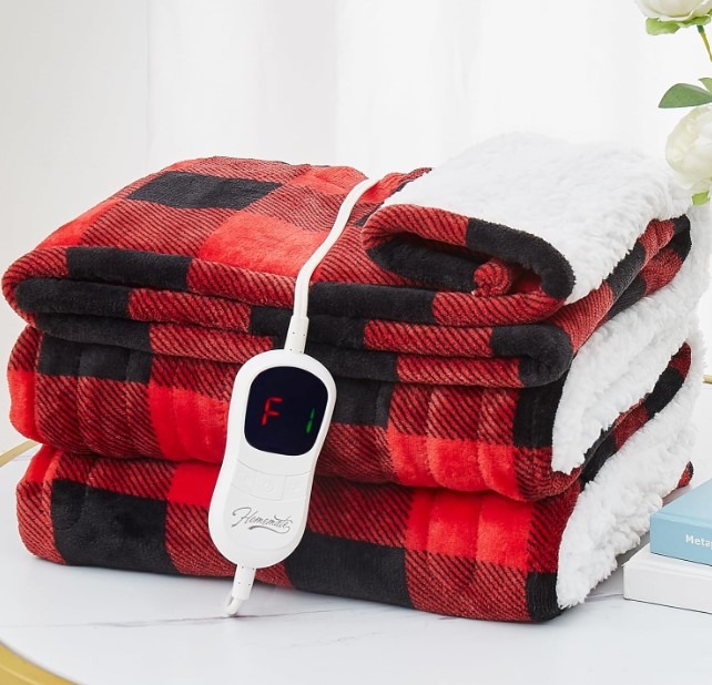 Ultra soft flannel 50“x60“ heated blanket!