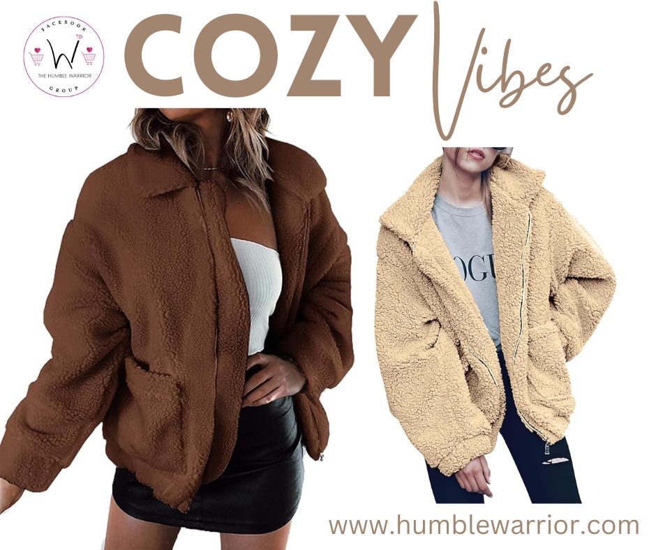 cozy sherpa jacket