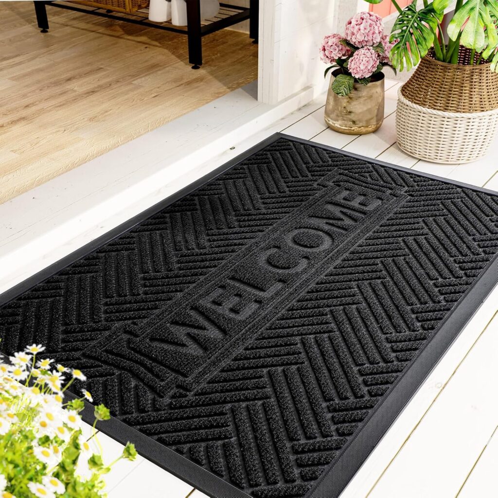 Mibao Indoor/Outdoor Waterproof Door Mat!
