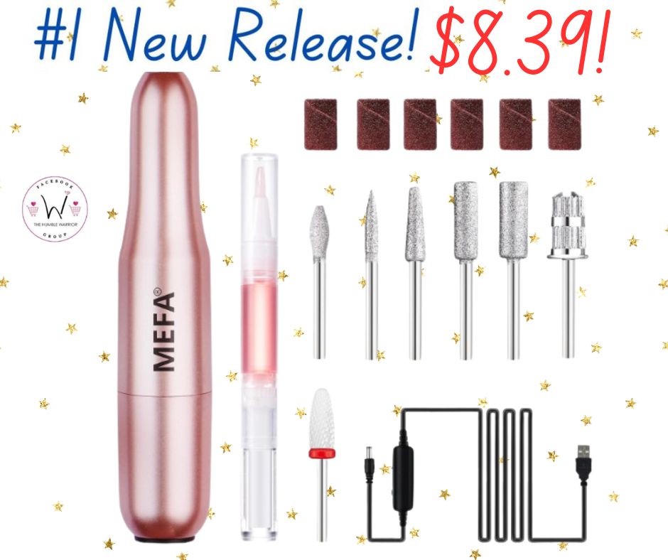 MEFA 16 Pcs Electric Nail Drill Set!